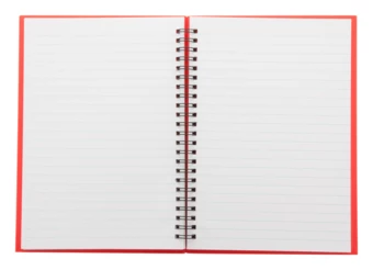 Cedrus A5 notes - czerwony (NAD-AP791047-05)