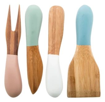 Boursin zestaw noży do sera - wielokolorowy (NAD-AP800389)