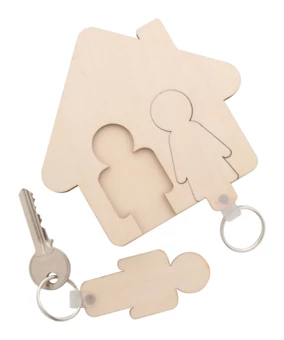 Homey wieszak na klucze - naturalny (NAD-AP718177)