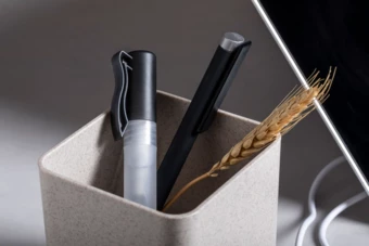 Ampdesk wielofunkcyjny uchwyt na długopis - beżowy (NAD-AP721851-00)