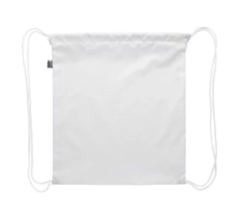 CreaDraw Kids RPET personalizowany worek ze sznurkami dla dzieci - biały (NAD-AP716414-01)