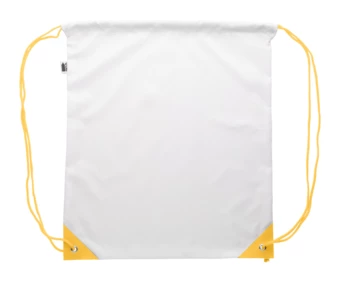 CreaDraw Plus RPET personalizowany worek ze sznurkami - żółty (NAD-AP716429-02)