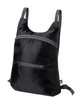 Lirox faltbarer RPET-Rucksack - schwarz (NAD-AP722265-10)