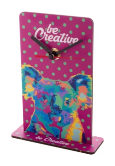 BeTime Desk personalizowany zegar biurkowy - naturalny (NAD-AP716631)