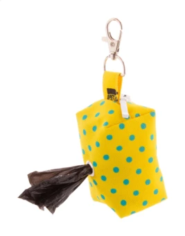 Pavesave personalizowany dozownik RPET na woreczki na psie odchody - biały (NAD-AP716580-01)