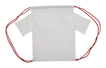CreaDraw T Kids personalizowany worek ze sznurkami dla dzieci - czerwony (NAD-AP716552-05)