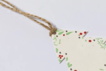 Nuvli ozdoba choinkowa / choinka - naturalny (NAD-AP732245-B)