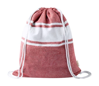Praia beach towel and drawstring bag - red (NAD-AP733854-05)