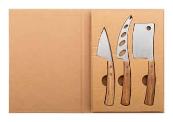 Fontina zestaw noży do sera - naturalny (NAD-AP800562)