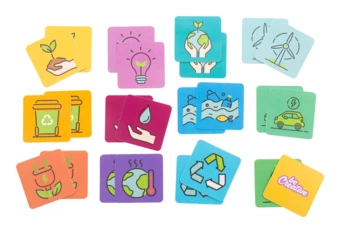 Minimor personalizowana gra memory - biały (NAD-AP716859-C)