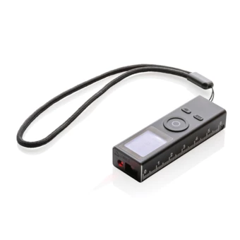 Dalmierz laserowy 30m Gear X, aluminium z recyklingu (NAX-P113.501)