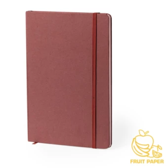 Notatnik A5 z kartonu z recyklingu i papieru z owoców (NAX-V2046-05)
