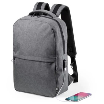 Laptop-Rucksack 15" aus RPET (NAX-V8157-19)