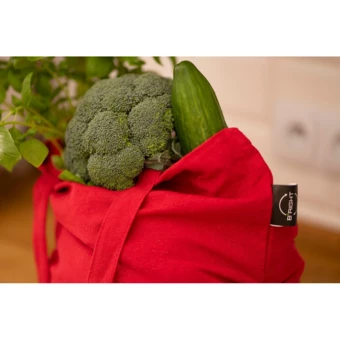 Torba z bawełny z recyklingu i poliestru z recyklingu na zakupy B'RIGHT | Porter (NAX-V8822-04)