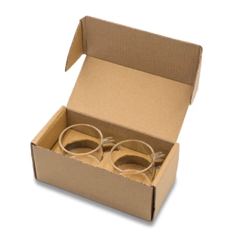 Zestaw szklanych filiżanek Liberika, transparentny (NPB-R85311.00)