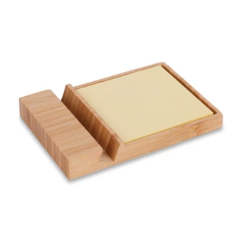 Bambusowy stojak na telefon Edgar, beżowy (NPB-R22824.13)