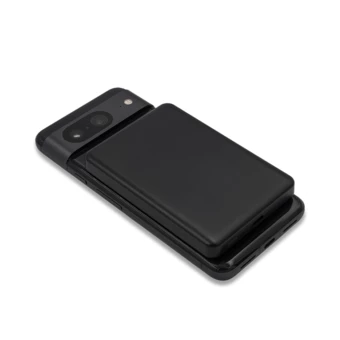 Magnetyczny bezprzewodowy power bank 5000 mAh Yuki, czarny (NPB-R64386.02)