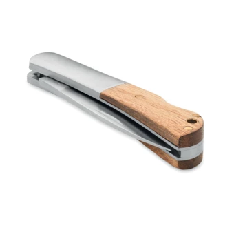 Składany nóż drewno akacjowe - SKARP (NMO-MO2297-40)