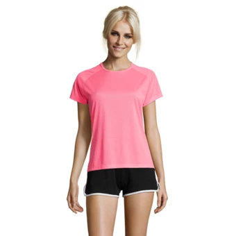 SPORTY Damski T-Shirt 140g - SPORTY WOMEN (NMO-S01159-NP-XL)
