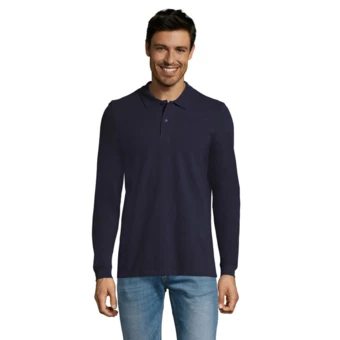 PERFECT MEN LSL POLO 180g - PERFECT LSL MEN (NMO-S02087-FN-XL)