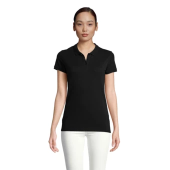 PLANET WOMEN polo 170g - PLANET WOMEN (NMO-S03575-BK-M)