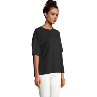 BOXY WOMEN T-SHIRT OVERSIZE - BOXY WOMEN (NMO-S03807-DB-XL)