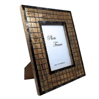 Drewniana ramka na zdjęcia - format zdjęcia 13 x 18 cm - A-1639 (NMT-221815)