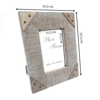 Drewniana ramka na zdjęcia - 30374 - format zdjęcia 10 x 15cm (NMT-221839)