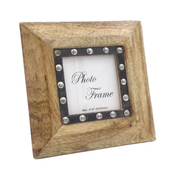 Drewniana ramka na zdjęcia 30071 - format zdjęcia 10x10cm (NMT-221952)