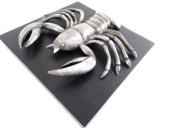 Figurka Dekoracyjna Rak Zodiak Srebrna - CAN (NMT-222454)