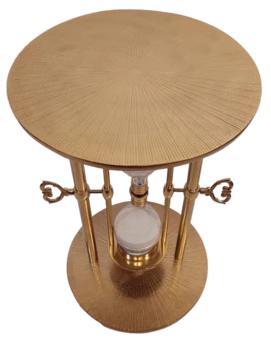 Stolik Metalowy z klepsydrą 30 min – 1051 (NMT-229170)