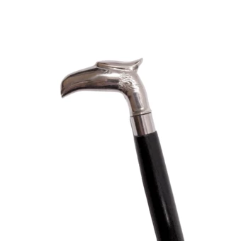 Laska Drewniana z Głową Orła - DNU-013 (NMT-320080)