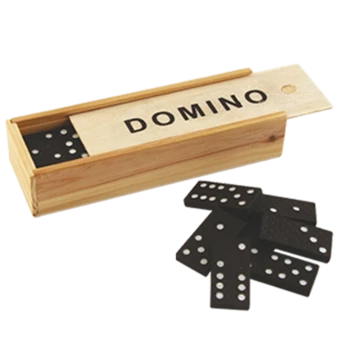 Domino w pudełku drewnianym - 1096116 (NMT-1096116)