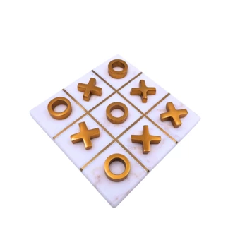 Kółko i krzyżyk na podstawie marmurowej – 1598 (NMT-320349)