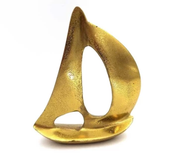 Złoty jacht - aluminium 15cm - NI1651 (NMT-320486)