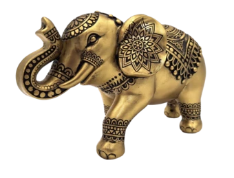 Słonik na szczęście - figurka dekoracyjna – 43679 (NMT-321278)