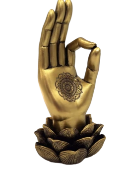 Mudra OM - Figurka dekoracyjna – 43724 (NMT-321315)