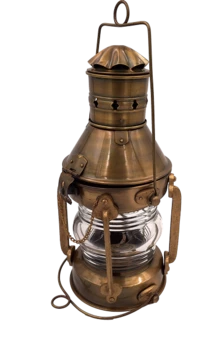 Lampa Żeglarska Metalowa Retro 34cm – SL9 (NMT-321728)