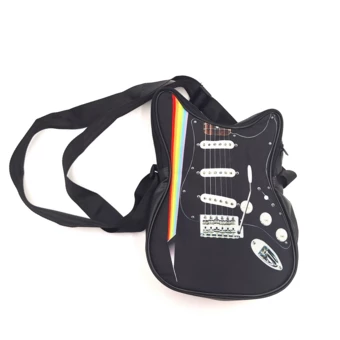 Torba na ramię w kształcie gitary – tęcza Pink Floyd – RBG-025 (NMT-020250)
