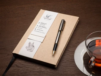 Notes Eko z bananowca 209734210 - beżowy (NJG-209734210)