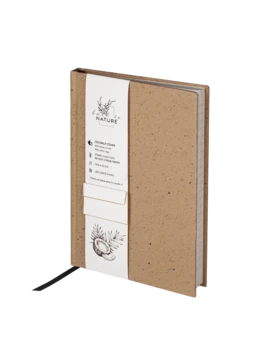 Notes Eko z łupin kokosa 209734106 - koniak (NJG-209734106)