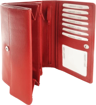 Portfel 37905211 - czerwony (NJG-37905211)