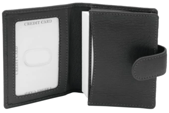 Etui na wizytówki i karty 96605201 - czarny (NJG-96605201)