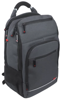 Plecak na laptop 123815035 - szary - ciemny (NJG-123815035)