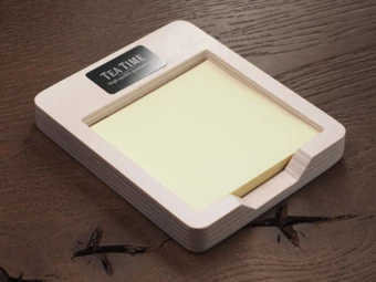 Pudełko drewniane na karteczki 1832121 (NJG-1832121)