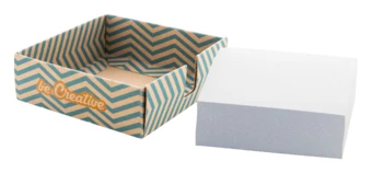 Notty Eco personalizowana kostka na notatki, karteczki - naturalny (NAD-AP716855)