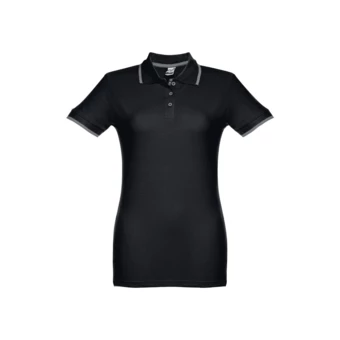 THC ROME WOMEN. Damski slim fit polo t-shirt (NPS-30139-103-L)