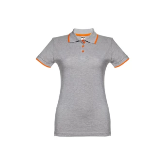 THC ROME WOMEN. Damski slim fit polo t-shirt (NPS-30139-183-XXL)