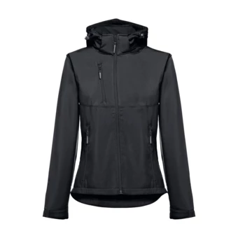 THC ZAGREB WOMEN. Damska kurtka softshell taliowana (NPS-30181-103-L)
