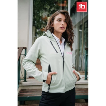 THC ZAGREB WOMEN. Damska kurtka softshell taliowana (NPS-30181-103-L)
